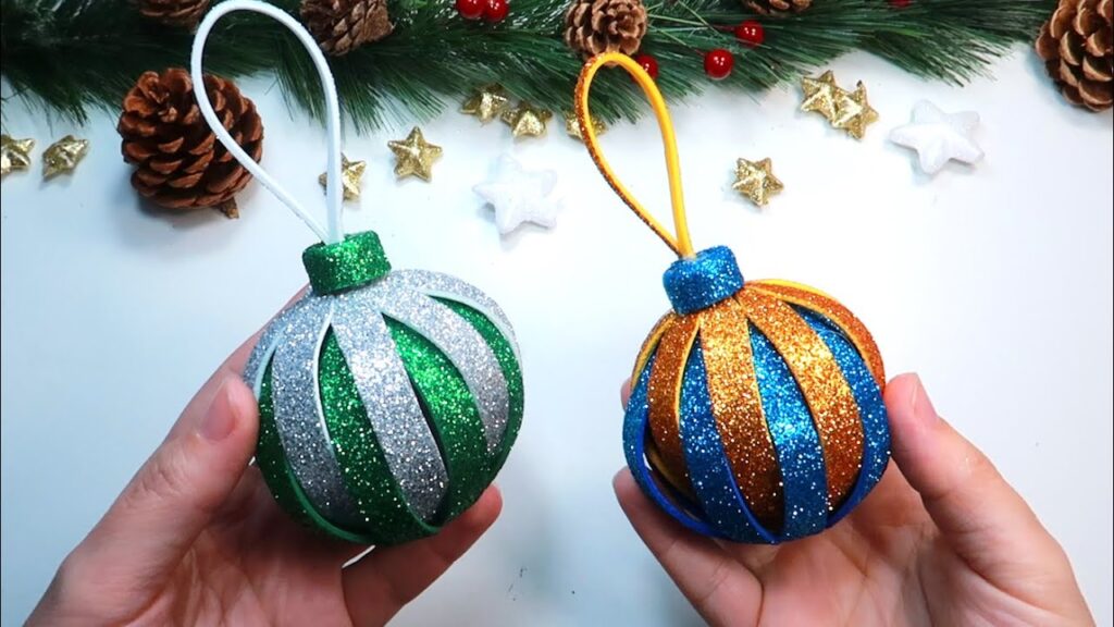 Ideas creativas bolitas navidad goma eva 1 Ideas creativas bolitas navidad goma eva